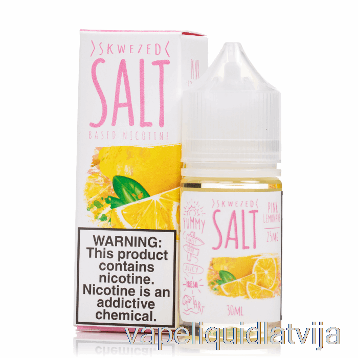 Rozā Limonāde - Skwezed Salts - 30ml 25mg Vape šķidrums
